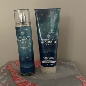 Twinkling Midnight Sky